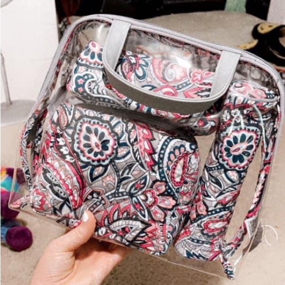 4 piece Vera Bradley Travel Set